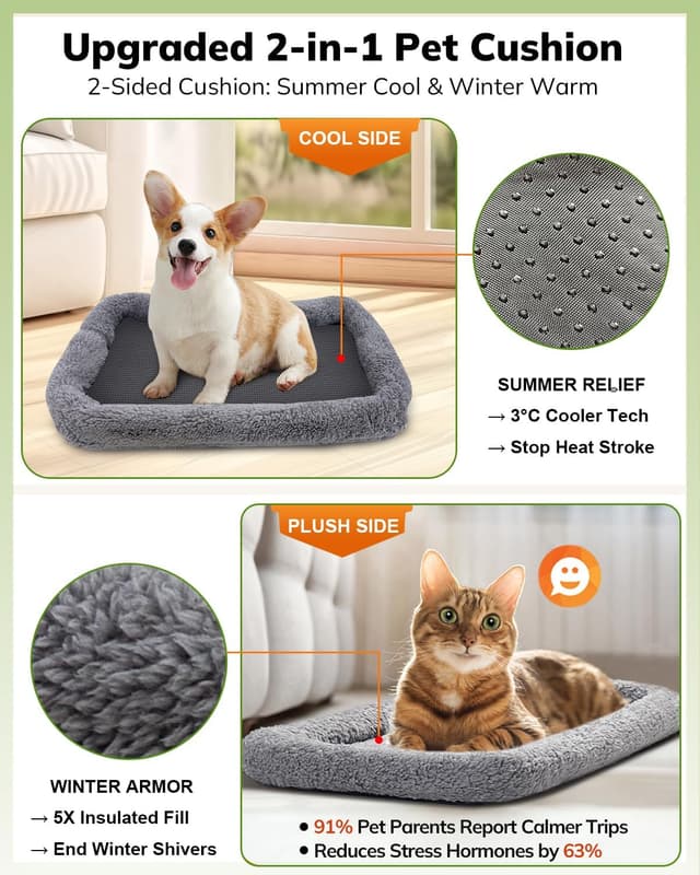 Detalle 2 de Morpilot Transportbox Katze Faltbare Transporttasche