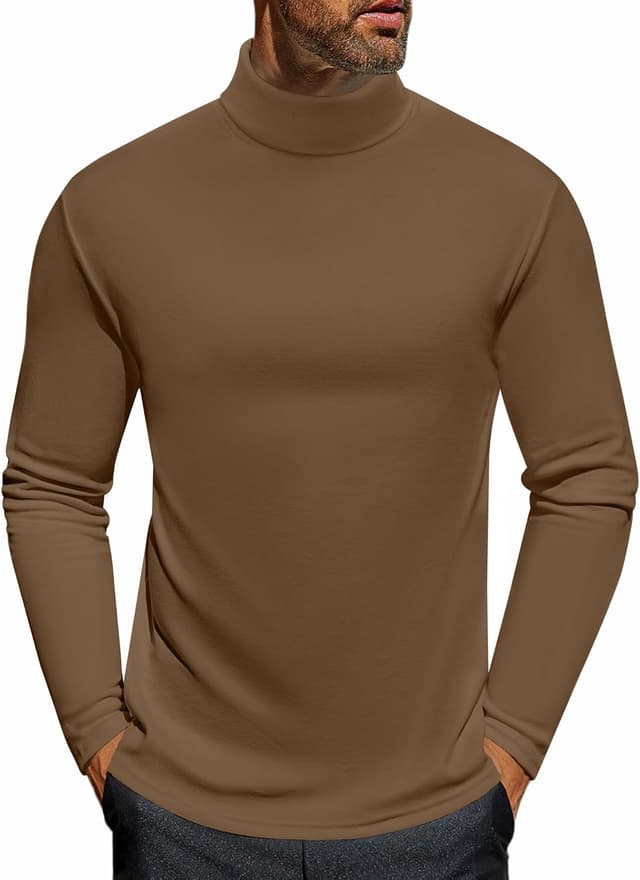 Thumbnail 6 de Ekouaer Maglia termica uomo a manica lunga con collo alto traspirante