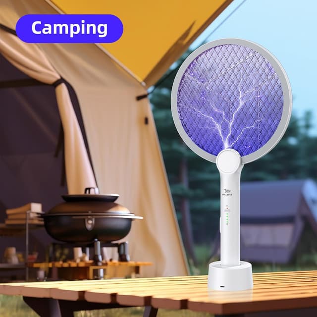 Thumbnail 6 de PALONE 4000V Electric Fly Swatter Bug Zapper Racket (2-in-1, USB-C rechargeable)