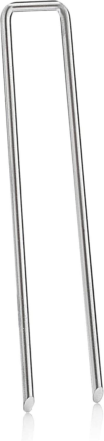 Thumbnail 6 de GardenMate 300 picchetti per fissaggio a terra zincati in filo d’acciaio galvanizzato (100 mm, 13 mm, diametro 2,9 mm)