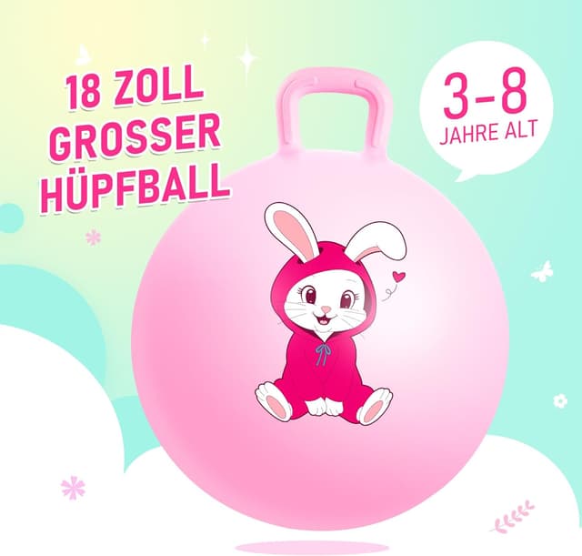 Detalle 1 de U&C Planet Sprungball 45 cm für Kinder