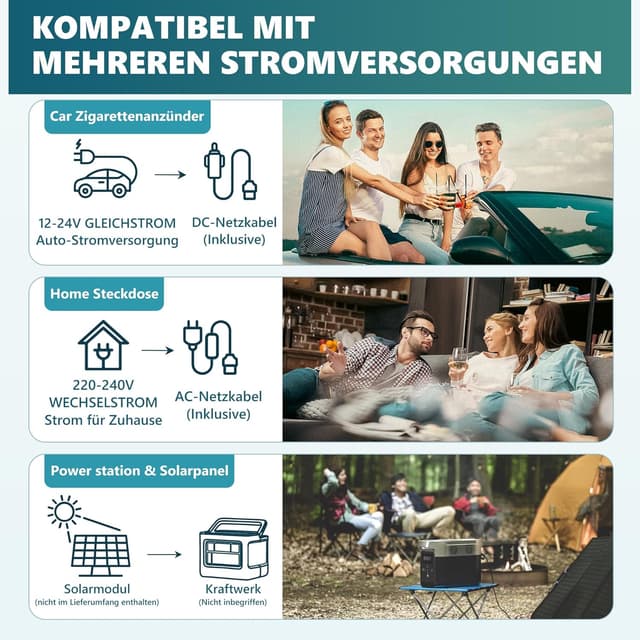 Thumbnail 5 de EUHOMY 21L Kompressor Kühlbox 21 L