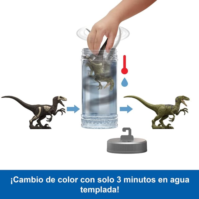 Detalle 1 de Mattel Jurassic World Dino Revelación con Sorpresa 🦖