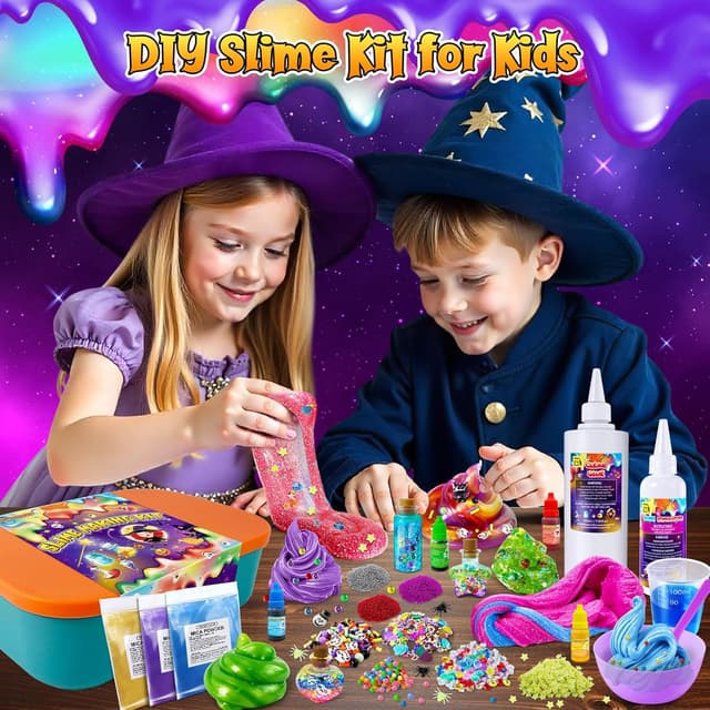 Thumbnail 6 de Galaxy Wizard Slime Making Kit 44 piezas