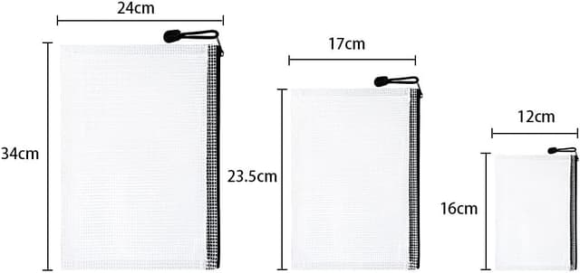 Detalle 2 de Vicloon Borse file A4 A5 A6 15 pezzi