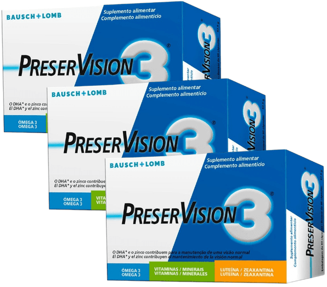 Imagen de Bausch&Lomb PreserVision 3 cápsulas 3x60 unidad en OfertitasTOP