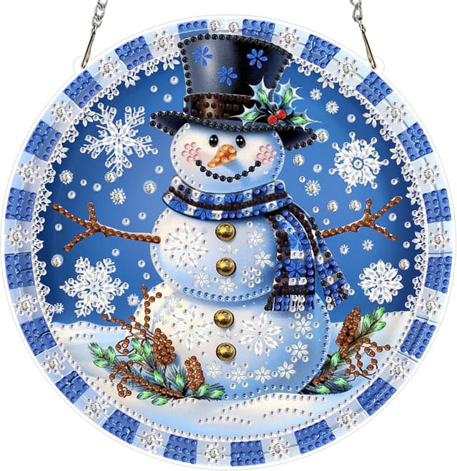 Imagen de MOGTAA Christmas Snowman diamond art kit en OfertitasTOP