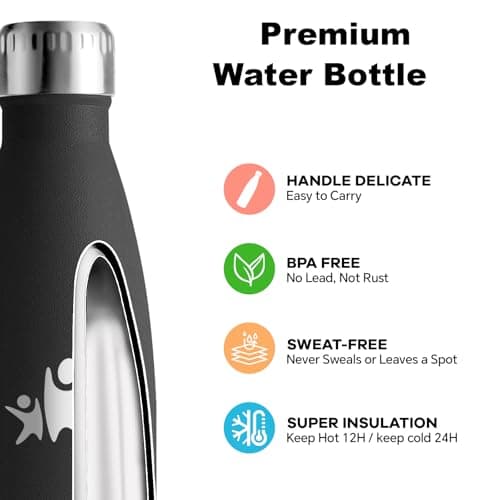 Detalle 2 de Botella térmica 500 ml A prueba de fugas para niños 🚰