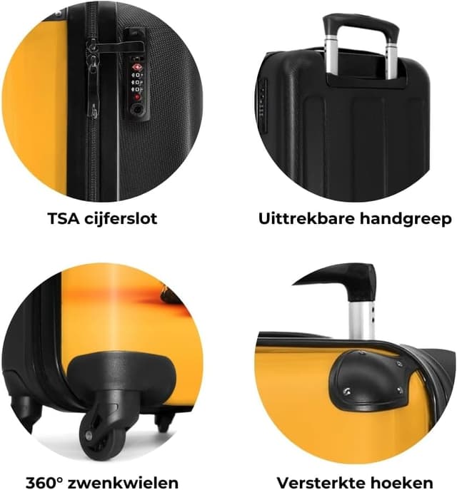 Thumbnail 6 de Valigia bambini NoBoringSuitcases.com con serratura TSA, design pastore tedesco arancione