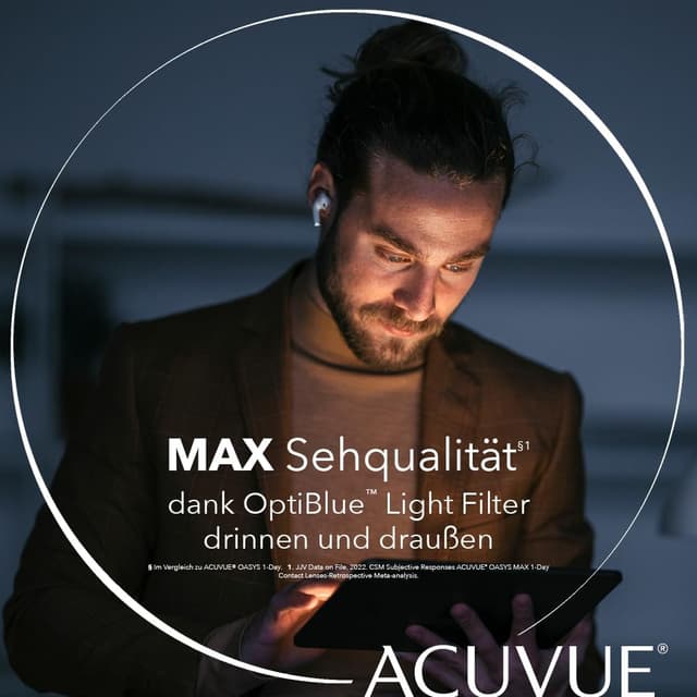 Detalle 2 de ACUVUE OASYS MAX 1-Day Kontaktlinsen +4,75