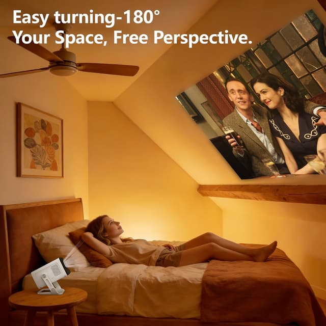 Thumbnail 5 de Mini Projector with WIFI 6 and Bluetooth