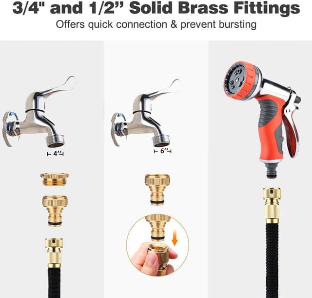 Thumbnail 5 de LUFENG Upgraded Expandable Hose 150FT