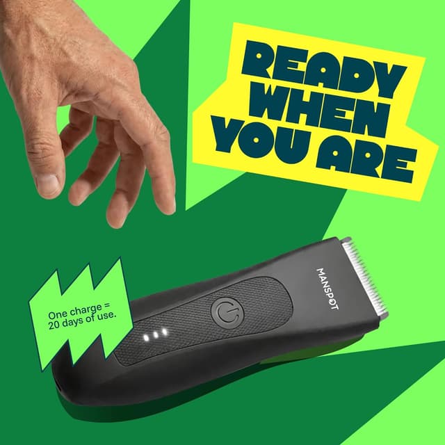 Detalle 2 de MANSPOT Body Trimmer Men 20 uses — body groomer 🪒