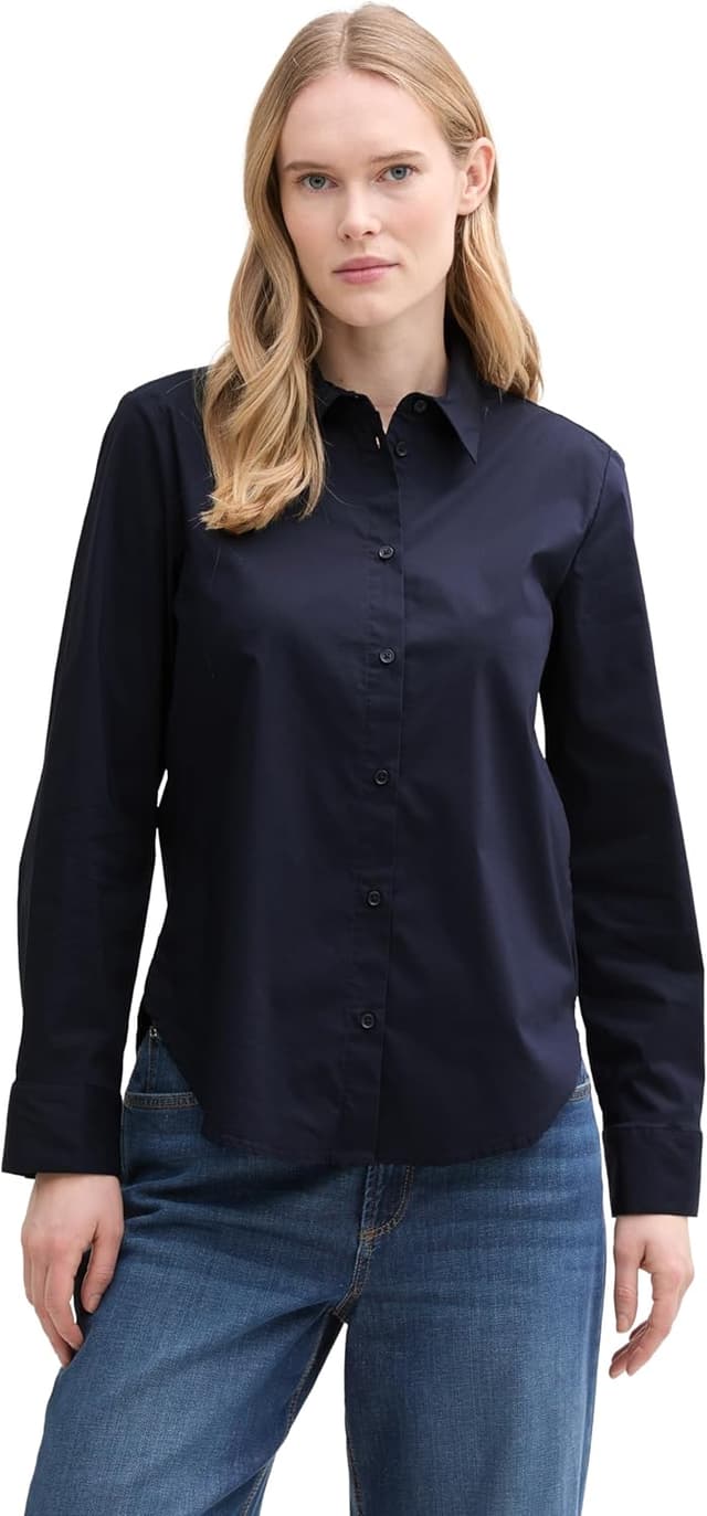 Detalle de Tom Tailor camicia da donna a maniche lunghe 1045243