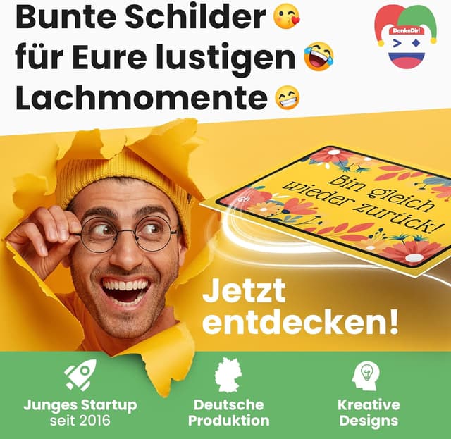 Thumbnail 6 de DankeDir! Türschild 30 x 20 cm