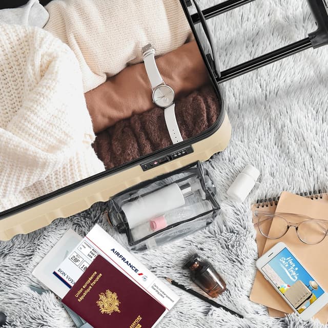 Detalle de Flight Knight Valigie rigida in ABS con 4 ruote Flight Knight, bagaglio a mano grande 56x45x25 cm