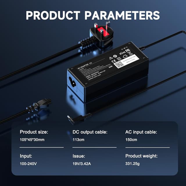 Thumbnail 2 de Acer 65W Laptop Charger for Swift Series