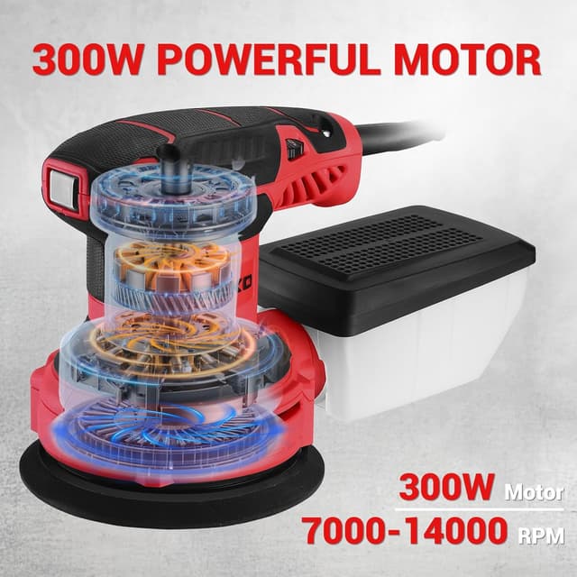 Thumbnail 6 de DEKOpro Exzenterschleifer 125 mm 14.000 U/min