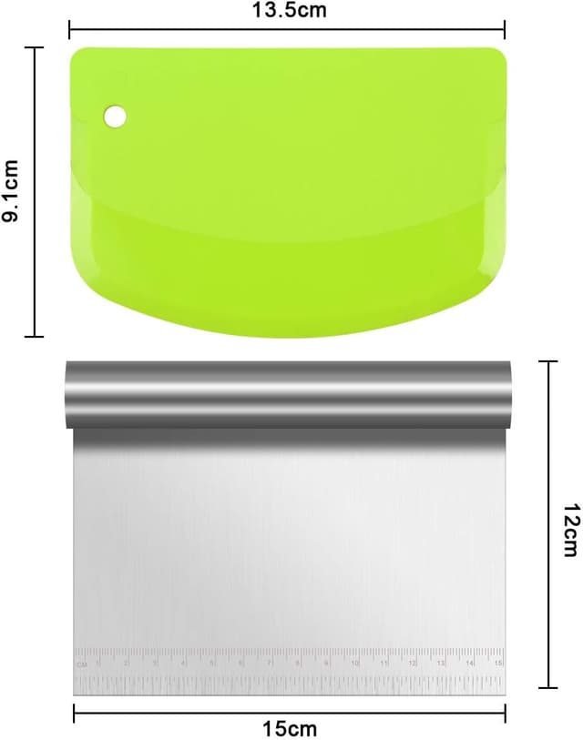 Detalle 2 de Vicloon grattoir à pâte 3 pièces