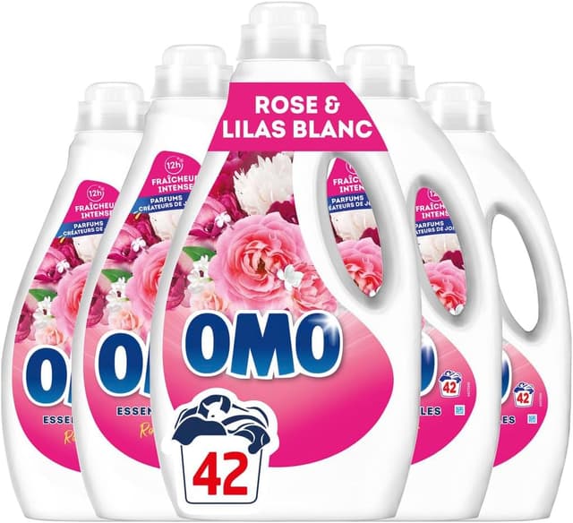 Imagen de Omo Lessive Liquide Rosir de Plaisir 210 lavages en OfertitasTOP