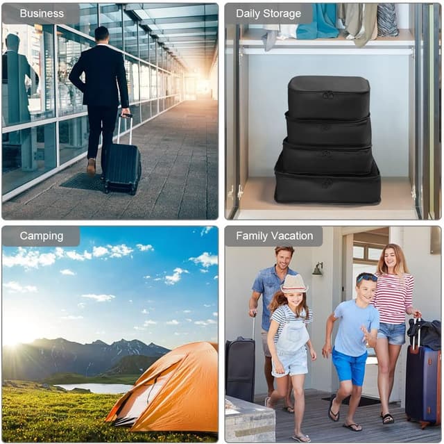 Thumbnail 3 de OSDUE Organizador de Maletas 8 Piezas