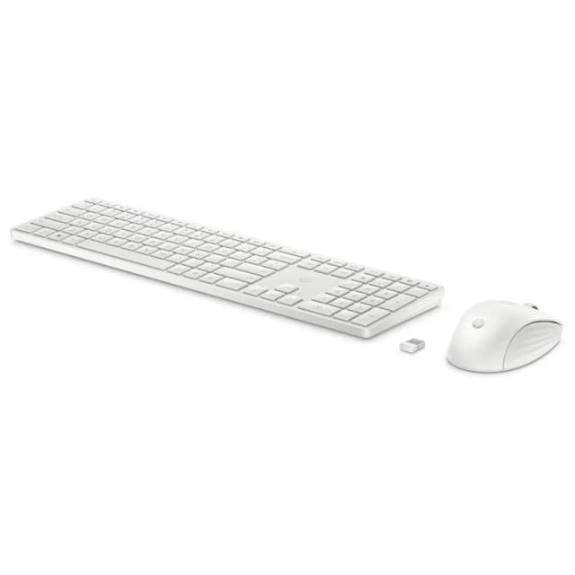 Detalle de HP 650 Combo de teclado y ratón inalámbrico Blanco