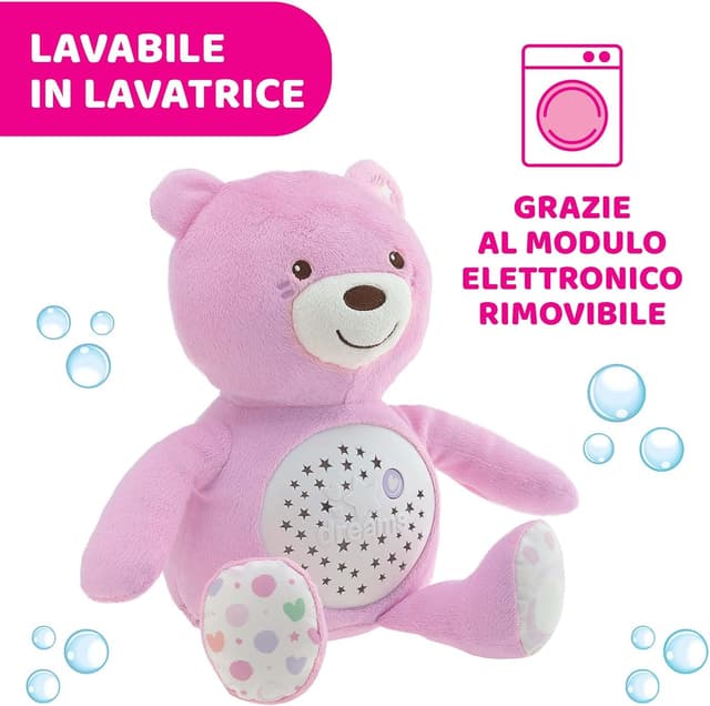 Thumbnail 6 de Chicco First Dreams Orsacchiotto Peluche Rosa