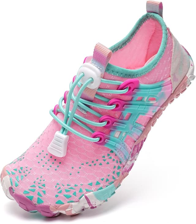 Detalle de WateLves Kinder Barfußschuhe als Wasserschuhe – rutschfeste Aqua- & Strand-Schwimmschuhe mit Schnell-Trocknung