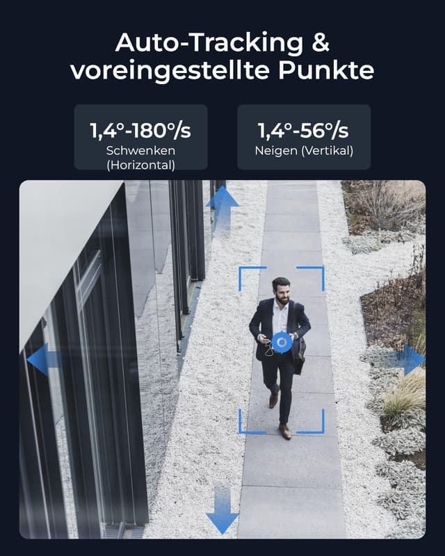 Thumbnail 6 de Reolink Smart RLC-823S2 PTZ-Dome-Kamera (4K/8MP) mit 16X 3D-Zoom, Color-Nachtsicht und 2-Wege-Audio