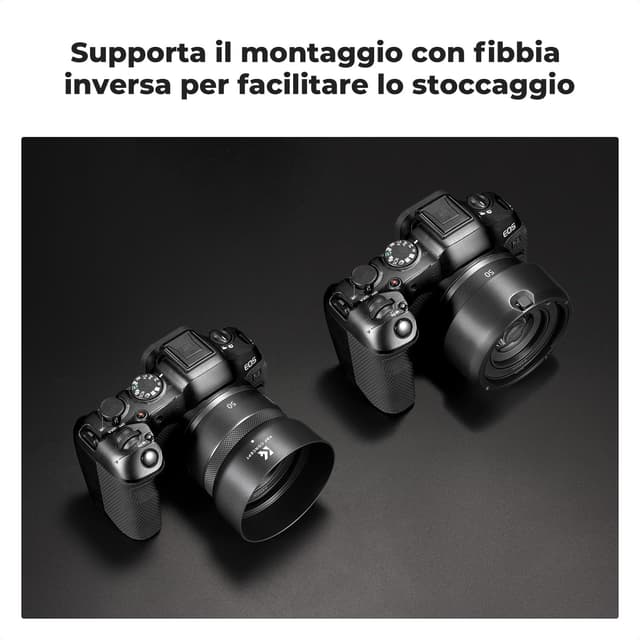 Thumbnail 4 de K&F Concept ES65B Paraluce per Canon RF 50mm