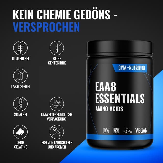 Detalle de Multi Amino EAA Pattern 510x Tabletten