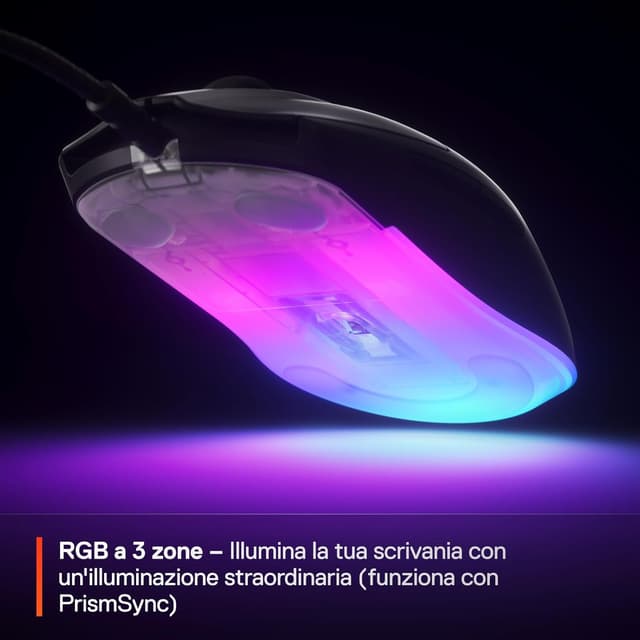 Thumbnail 4 de SteelSeries Rival 3 Gen 2 8500 DPI