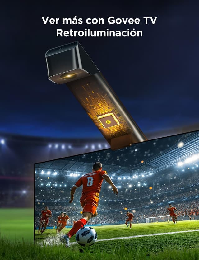 Thumbnail 2 de Govee 3 Lite Luces LED TV RGBICW, Control por Voz 🌈