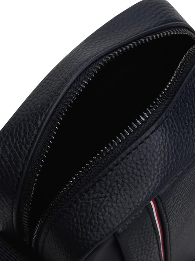 Detalle de Tommy Hilfiger Herren Crossbody Bag Central Mini Reporter (mit Reißverschluss)