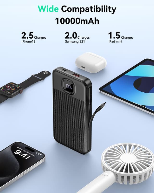 Thumbnail 2 de GREPRO 10000mAh Power Bank with Cable