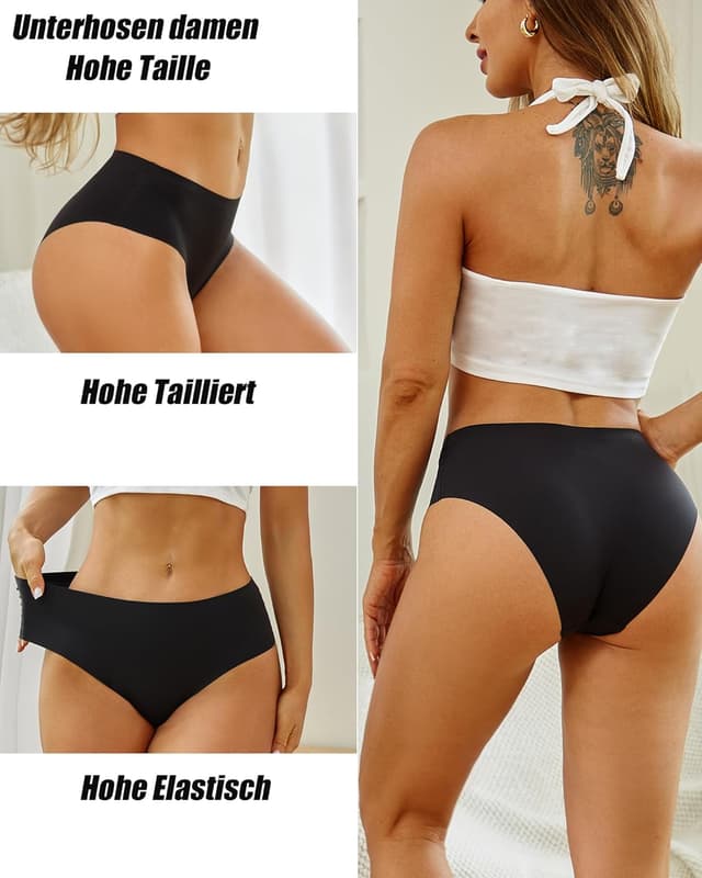 Detalle 2 de ALL OF SHE mutandine seamless 5 pack