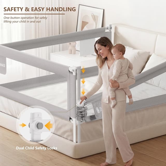 Detalle 2 de ZEHNHASE Bettgitter 200 cm