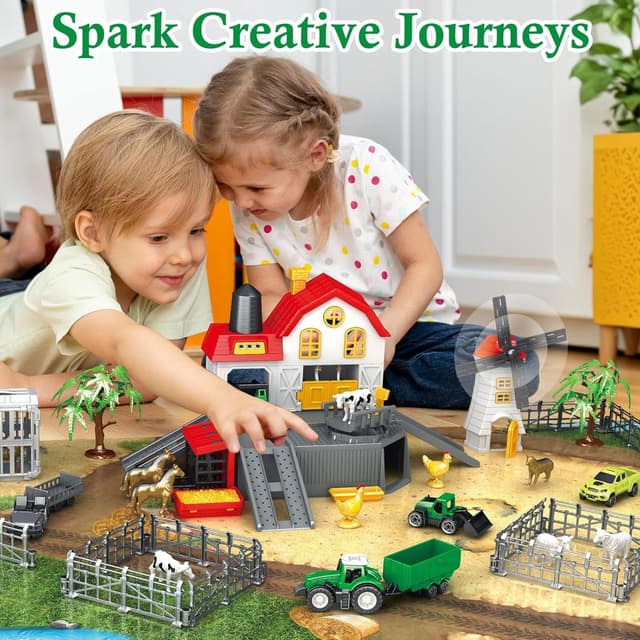 Thumbnail 1 de Frontoytall Farm Toy Set 49-piece playset