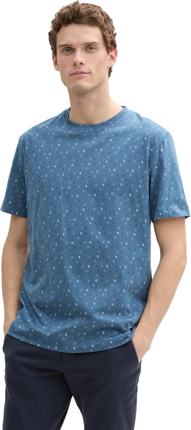 Detalle de Tom Tailor 1045633 T-Shirt da uomo a maniche corte