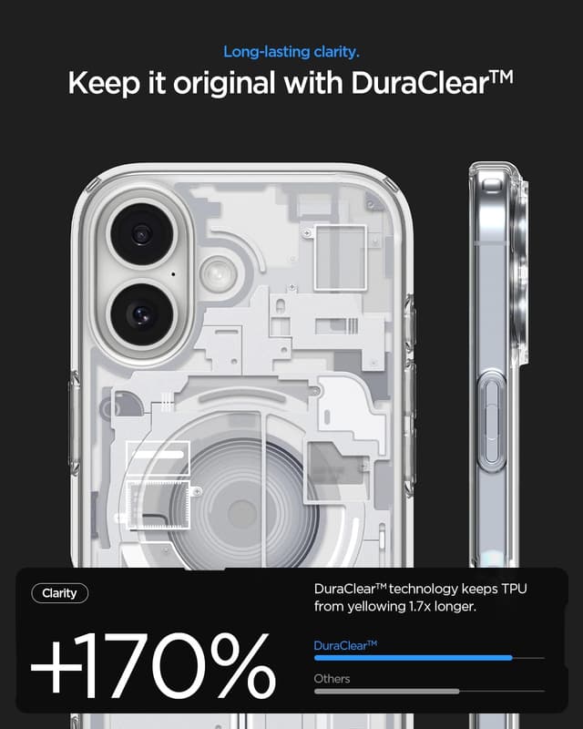 Thumbnail 2 de Spigen Ultra Hybrid MagFit pour iPhone 17 DuraClear 1