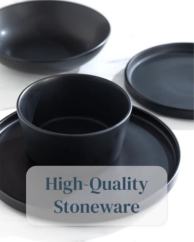 Detalle 2 de 32 Piece Dinnerware Set for 8, Stoneware