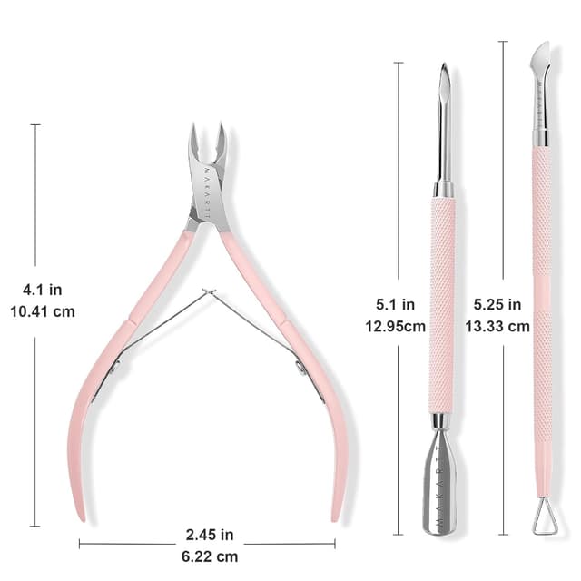 Detalle 2 de Makartt Nagelhautschere Set 3-teilig
