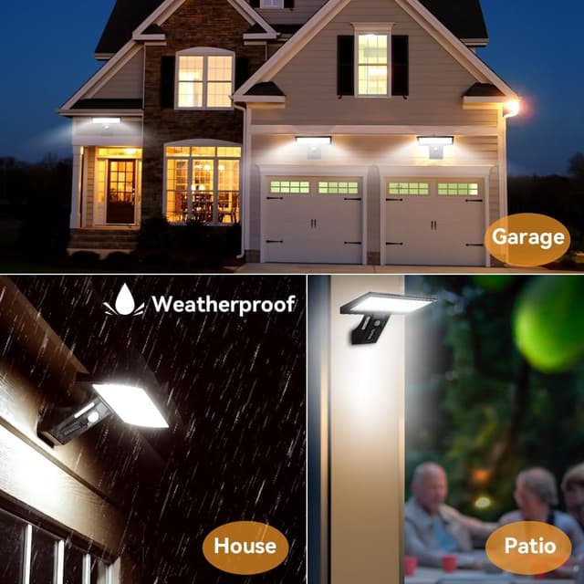 Thumbnail 5 de JESLED Solar Lights Outdoor 90 LED, 2600mAh 🔆