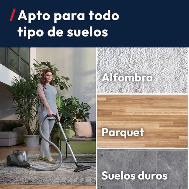 Thumbnail 4 de Hoover HP1 Aspirador Compacto Sin Bolsa, Ligero y Multisuperficie 🧹