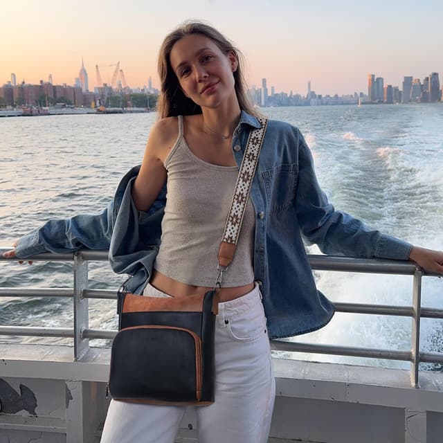 Detalle de Roulens crossbody bag 27cm travel purse