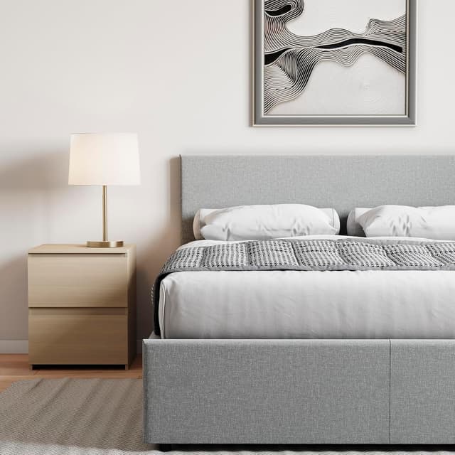 Detalle 2 de Vida Designs Veronica Ottoman Bed 4ft6