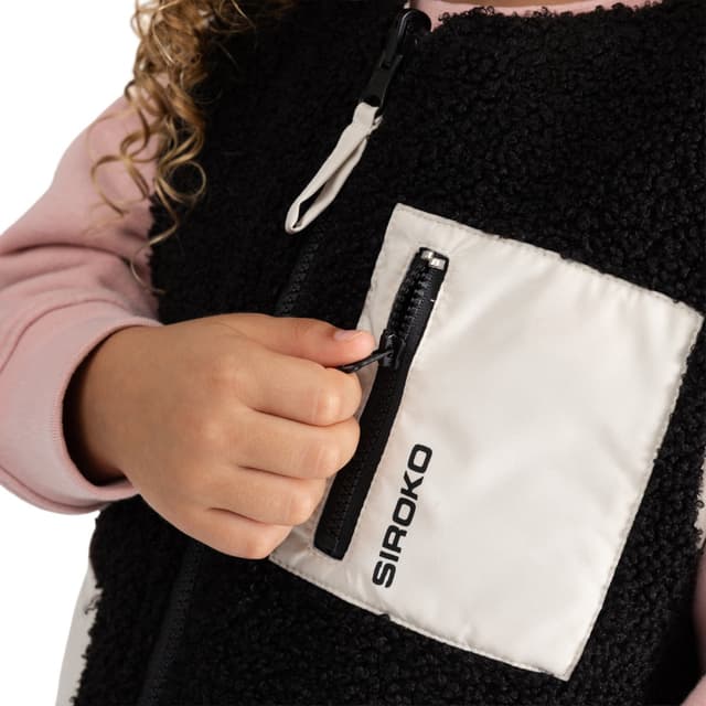 Thumbnail 1 de Siroko chaleco reversible niña sherpa y acolchado