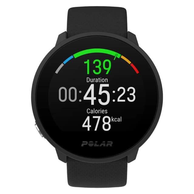 Detalle 2 de Polar Unite S-L (Reacondicionado A estrenar) – Reloj fitness con pulsómetro en la muñeca, sueño y GPS vía móvil