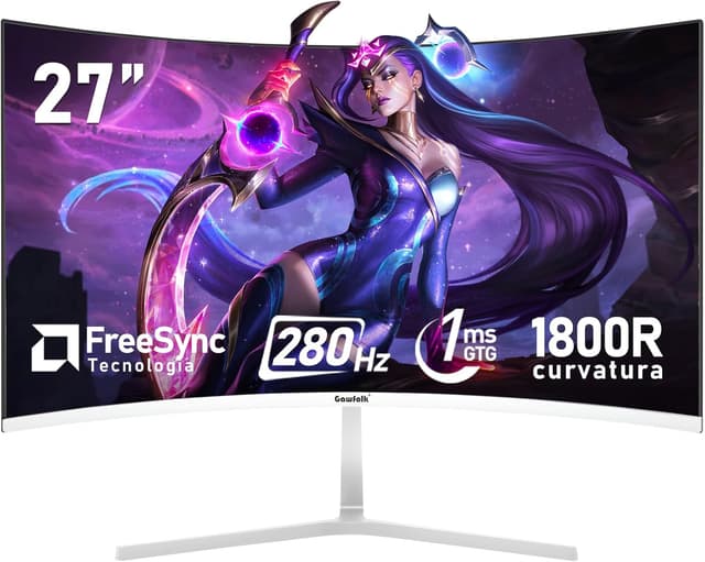 Detalle de Monitor gaming Gawfolk 27” curvo 280Hz