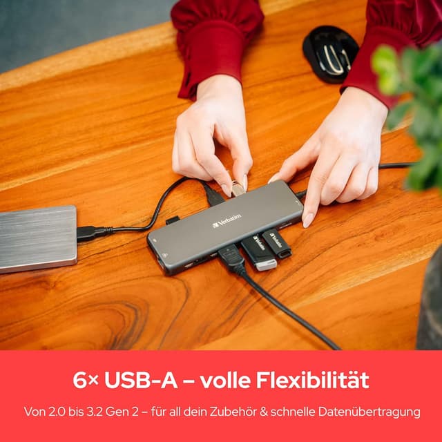 Thumbnail 5 de Verbatim CMH-13 Multiport Hub 13 Port